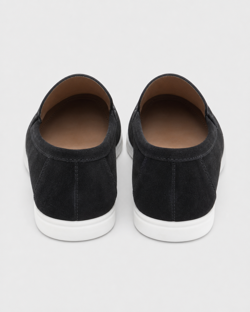 Black driving heel view