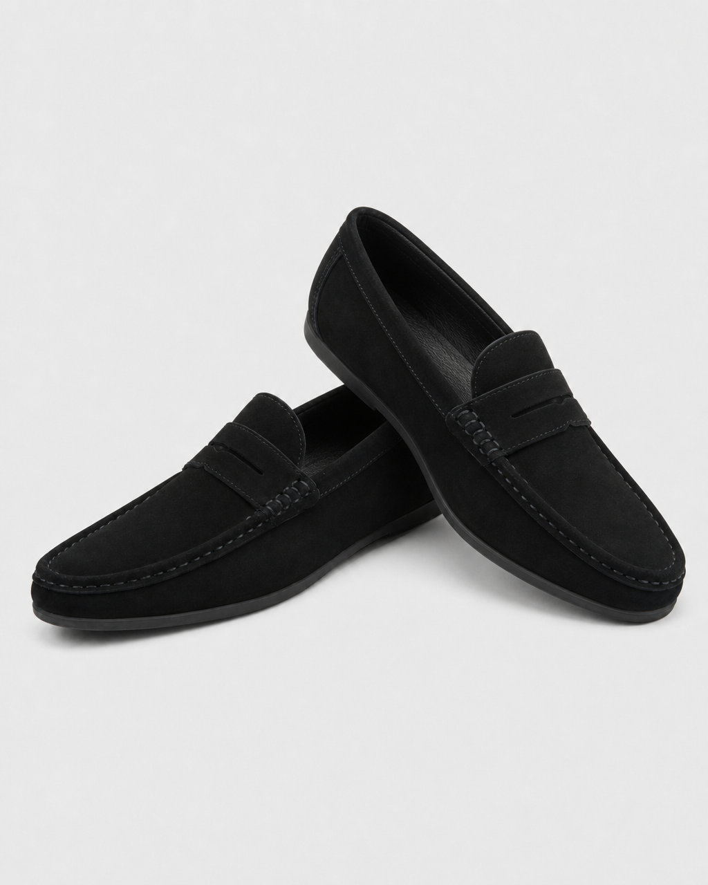 Pair of black driving