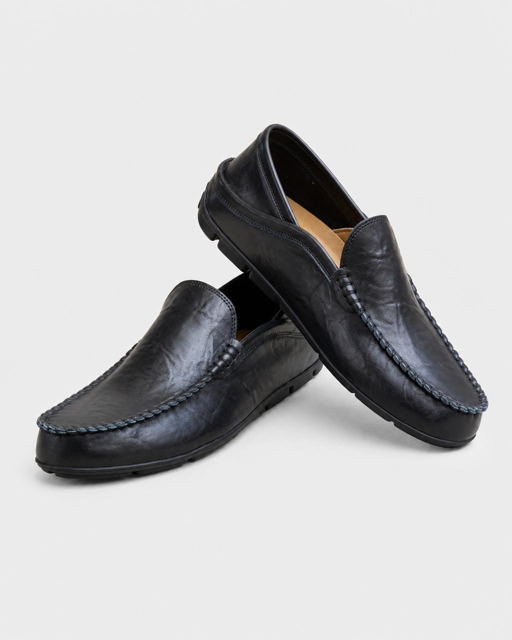 Pair of black driving