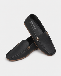 Pair of black flat
