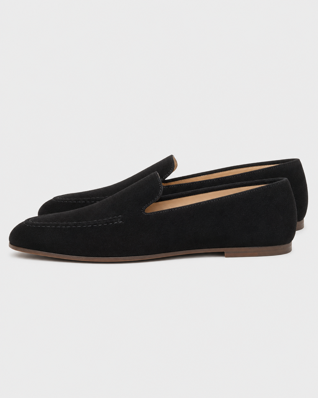 Black flat side view