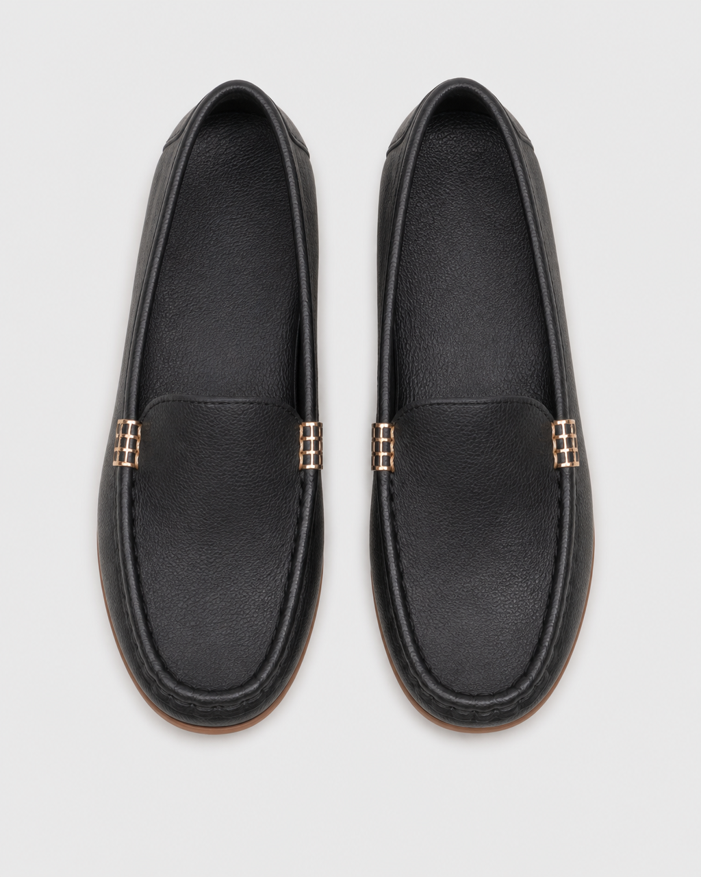 Black flat top view