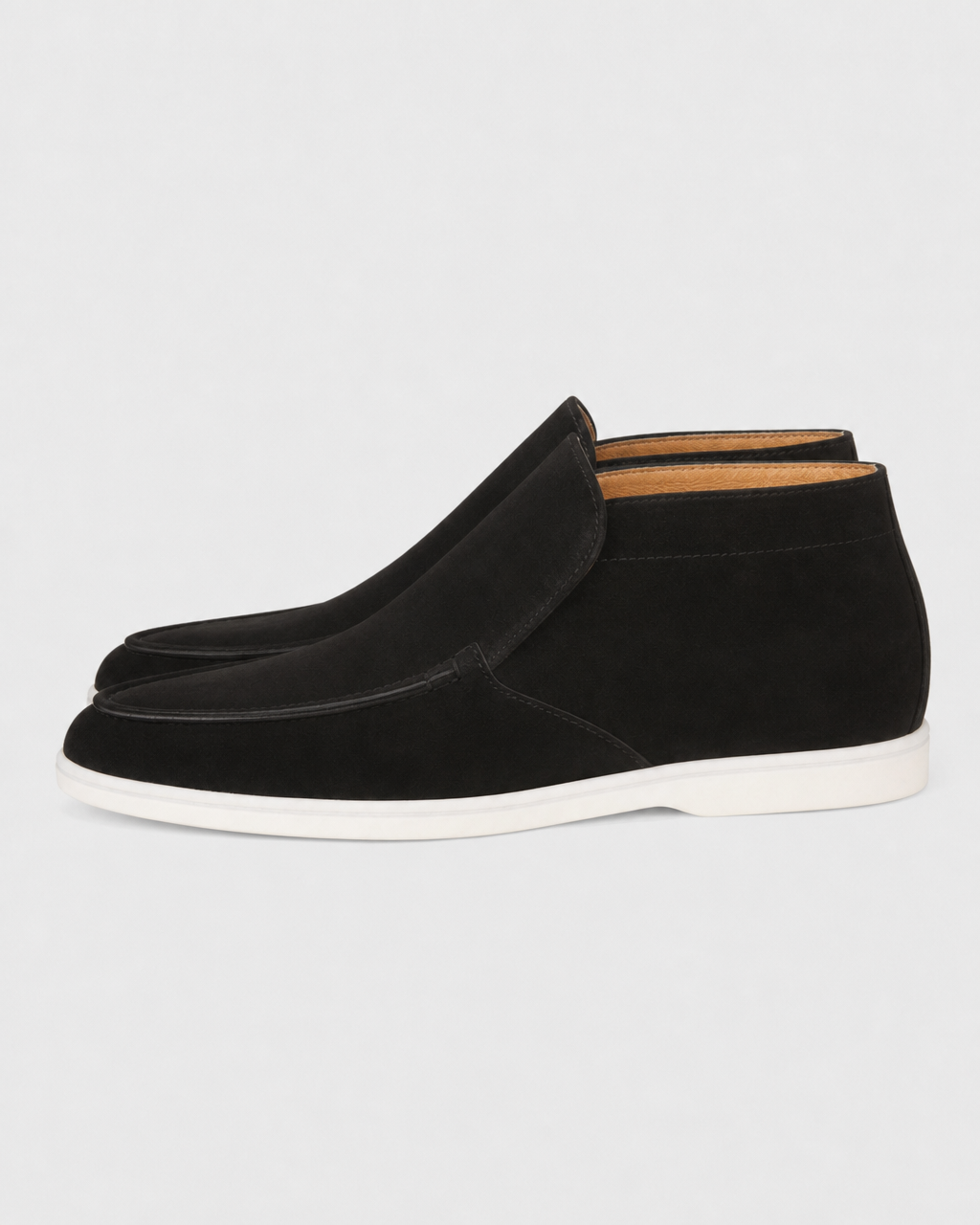 Black high top side view