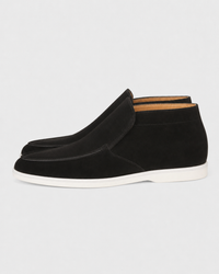 Black high top side view