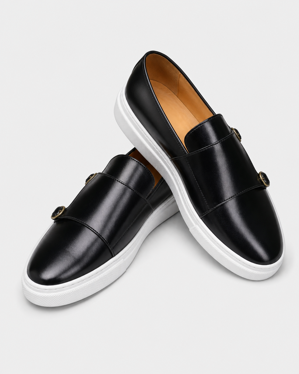 Pair of black monk