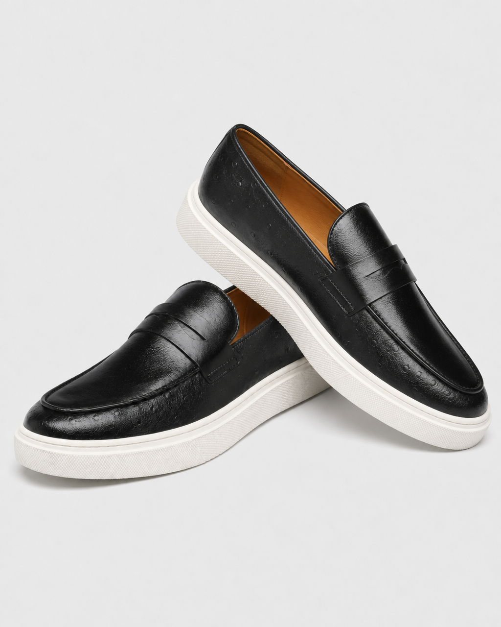 Pair of black penny