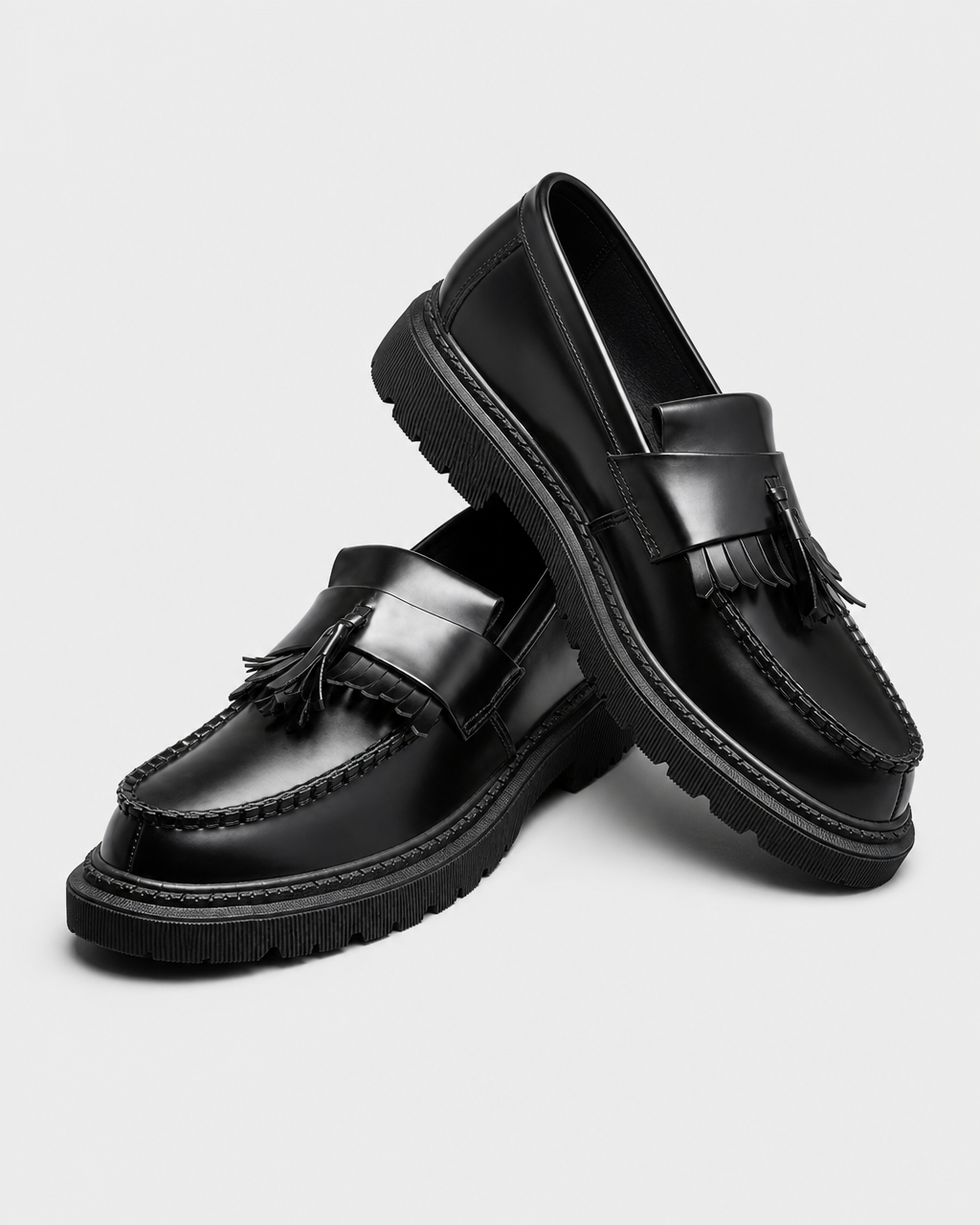 Pair of black penny