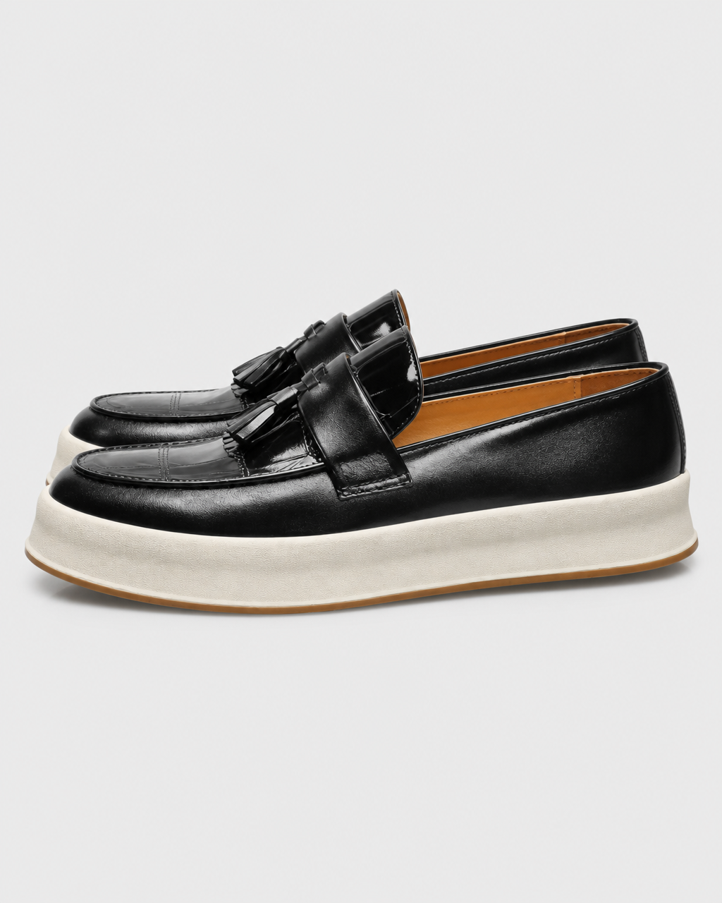 Black platform side view