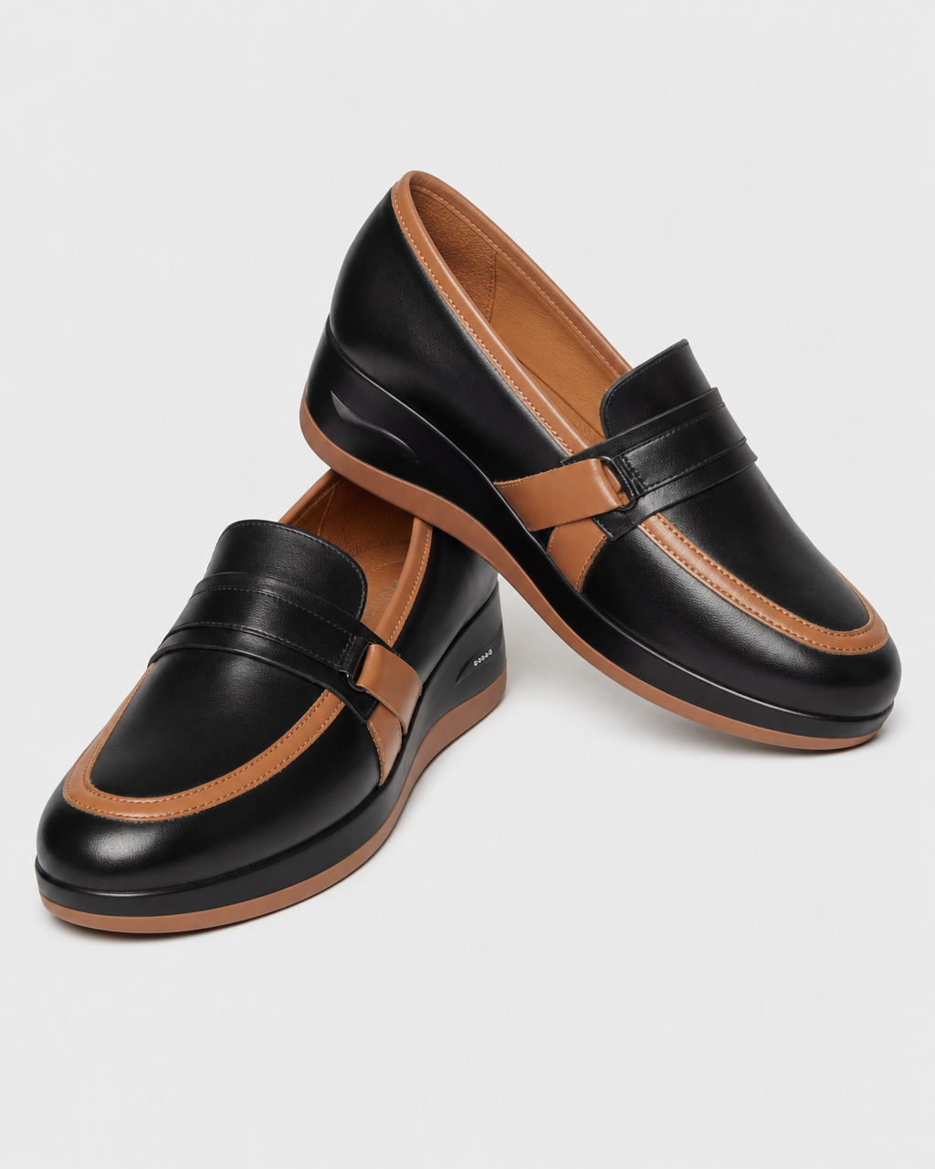 Pair of black platform