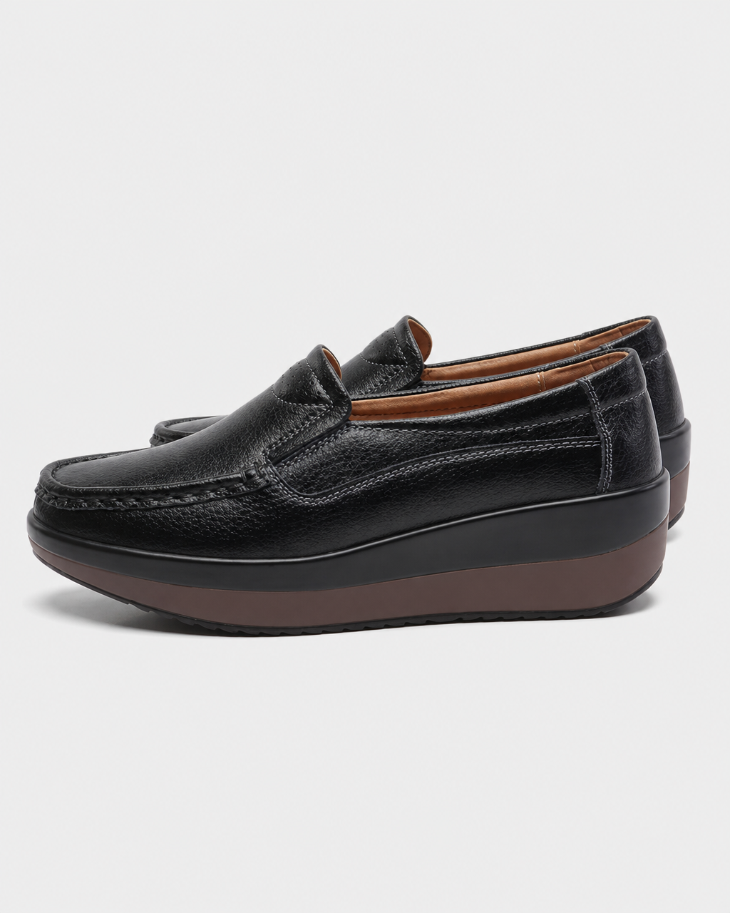 Black platform side view