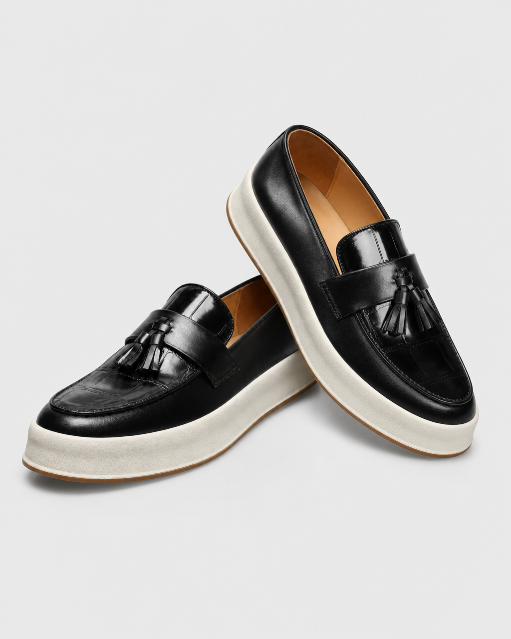 Pair of black platform