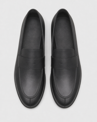 Black platform top view
