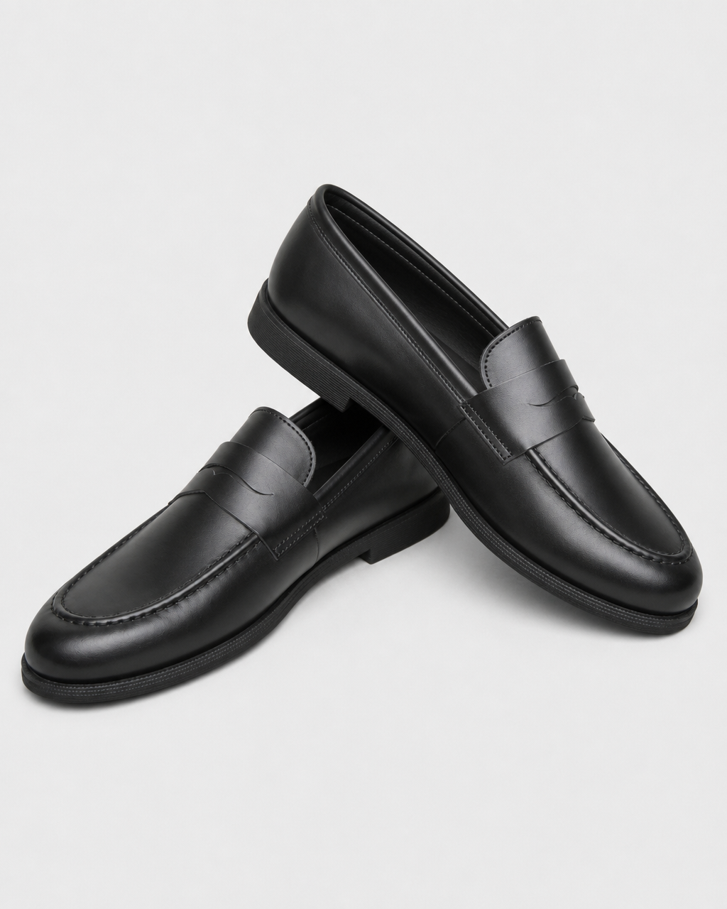 Pair of black slip on