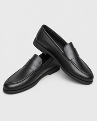 Pair of black slip on