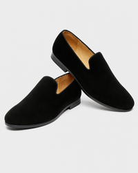 Pair of black slip on