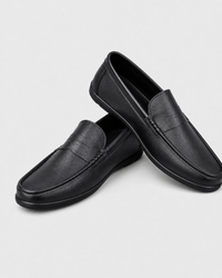 Pair of black slip on