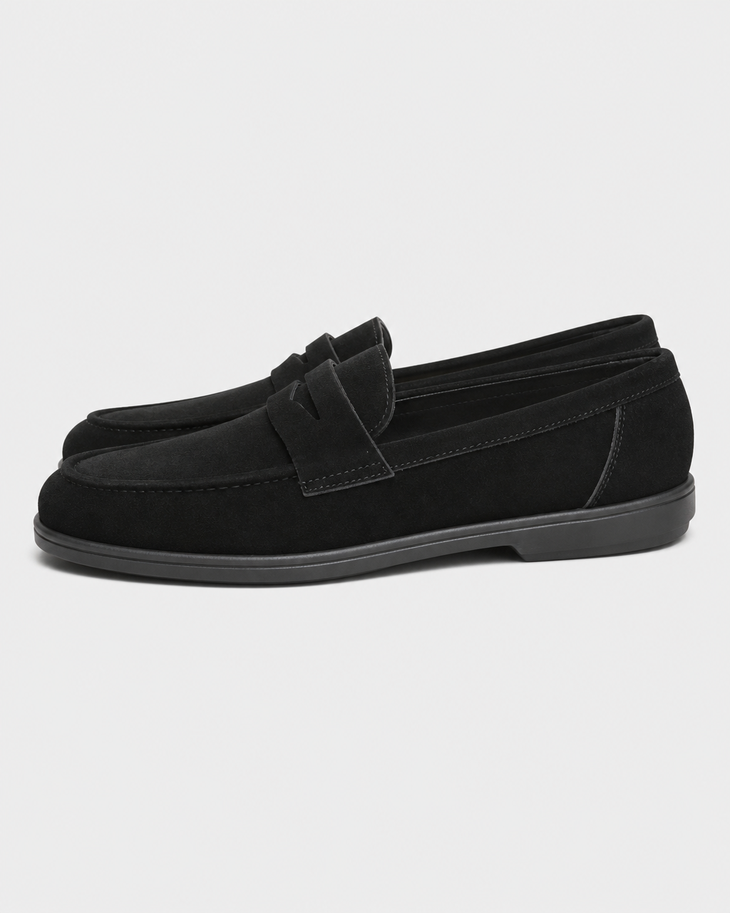 Black slip on side view