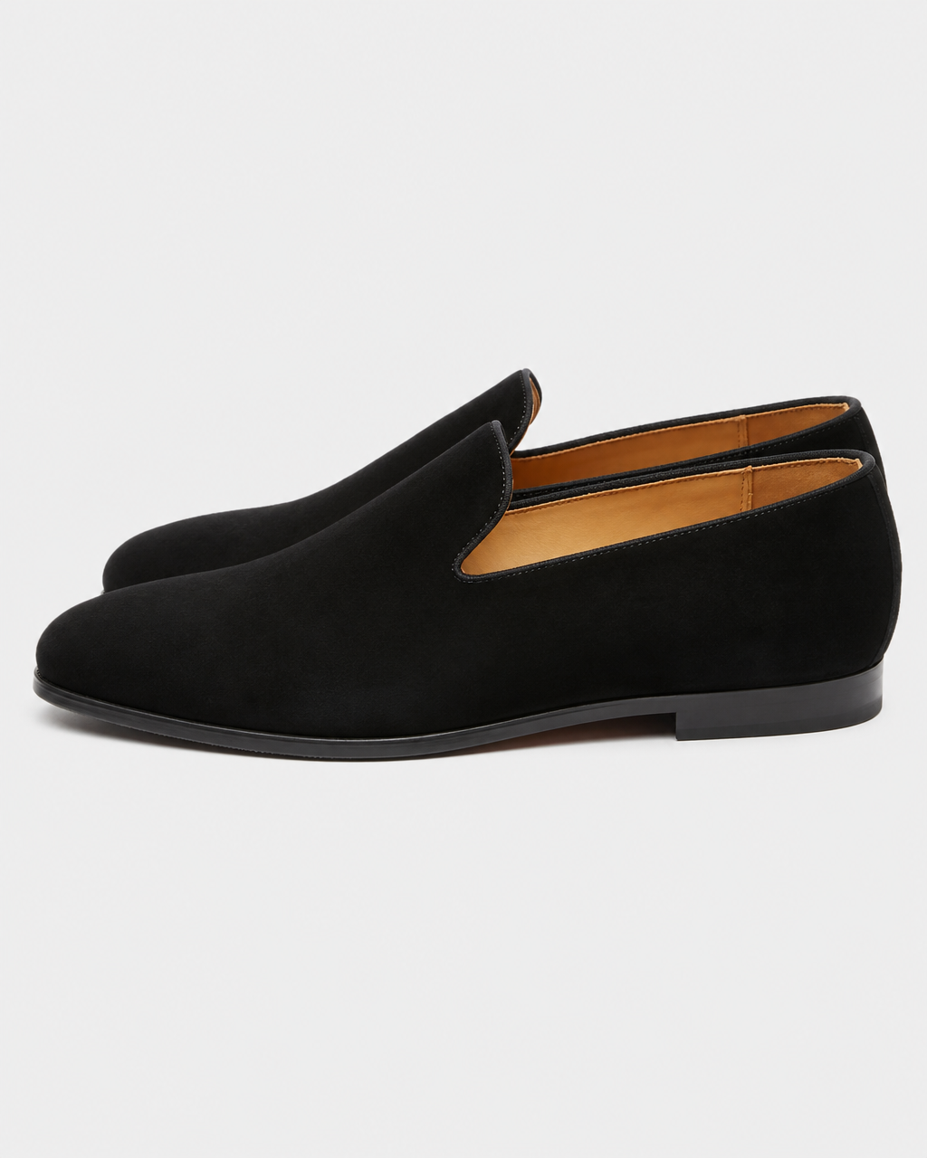 Black slip on side view