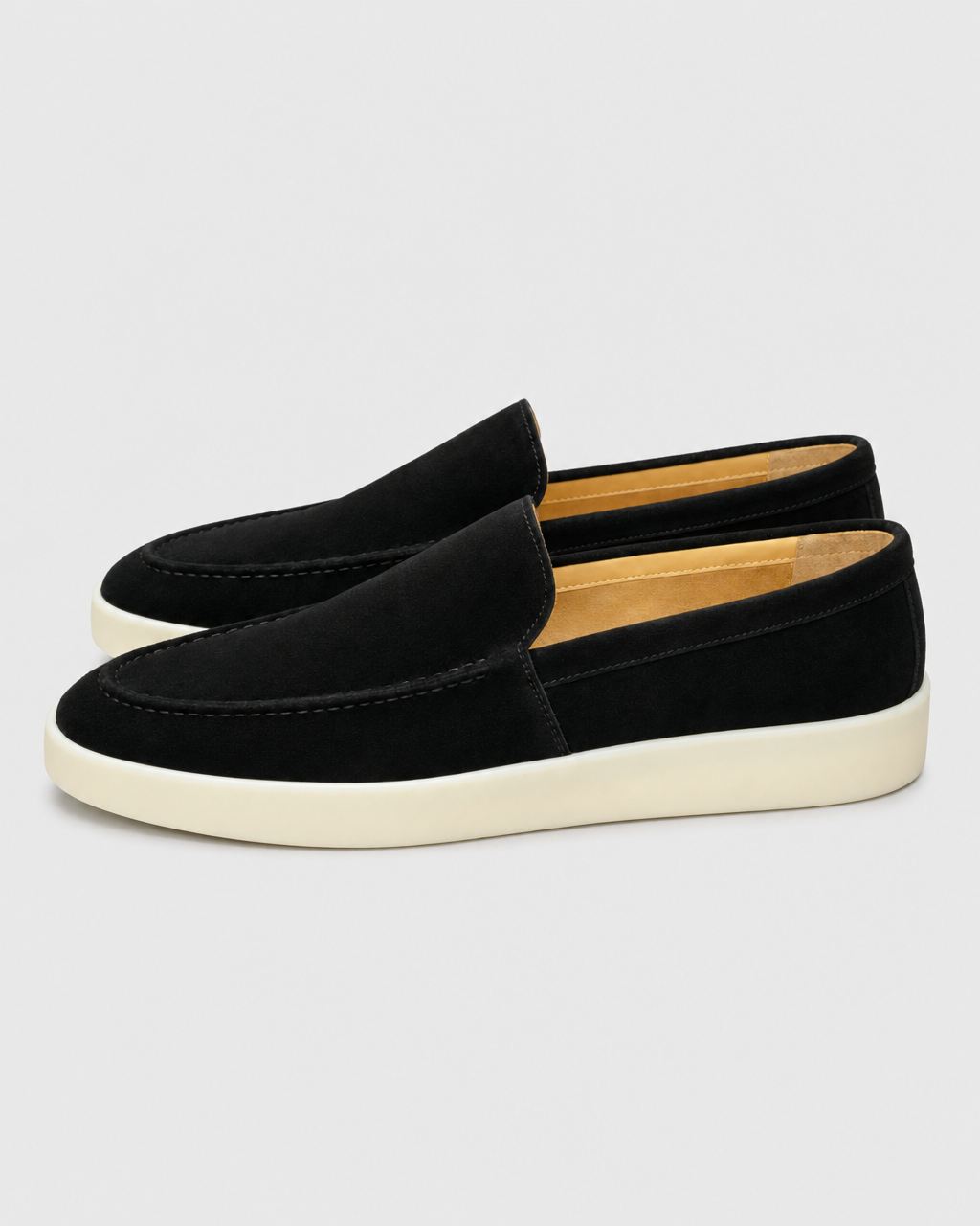 Black slip on side view