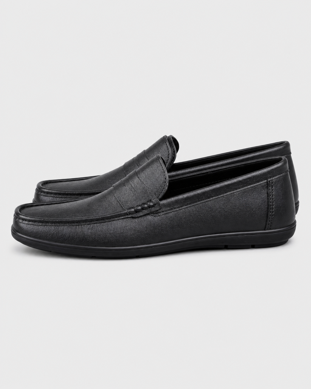 Black slip on side view