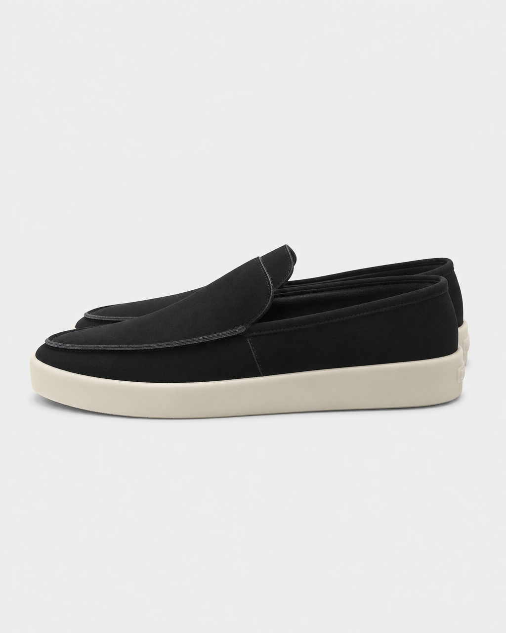 Black slip on side view