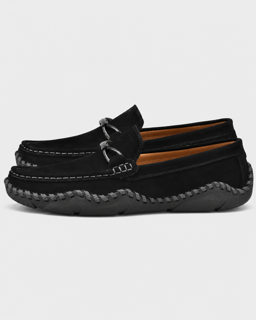 Black slip on side view