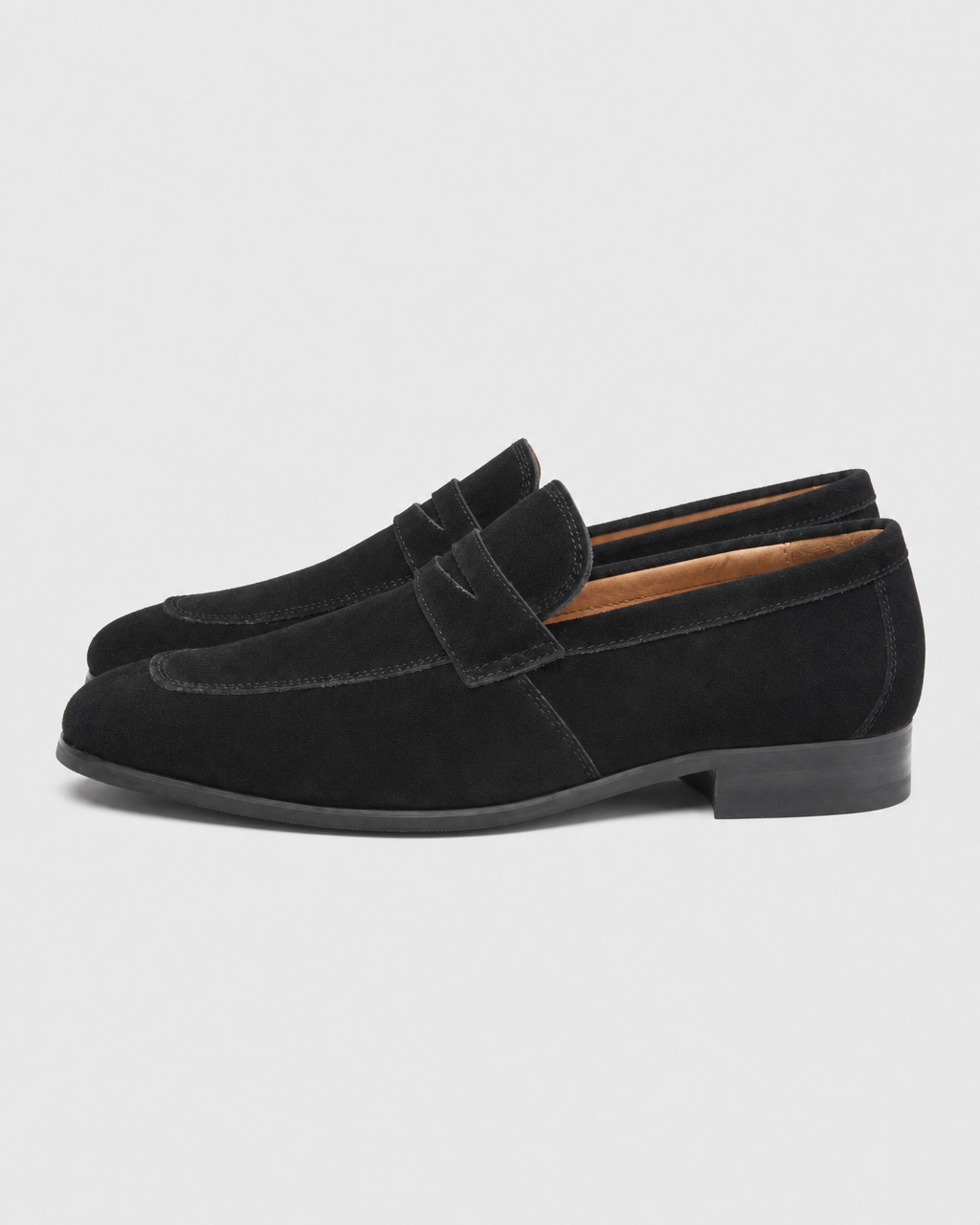 Black slip on side view