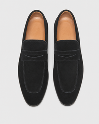 Black slip on top view