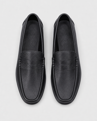 Black slip on top view