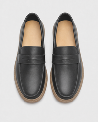 Black slip on top view