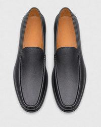 Black slip on top view