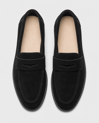 Black slip on top view