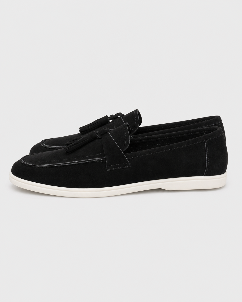 Black tassel side view