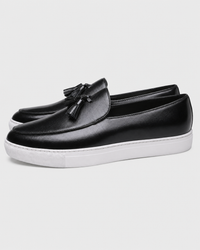 Black tassel side view