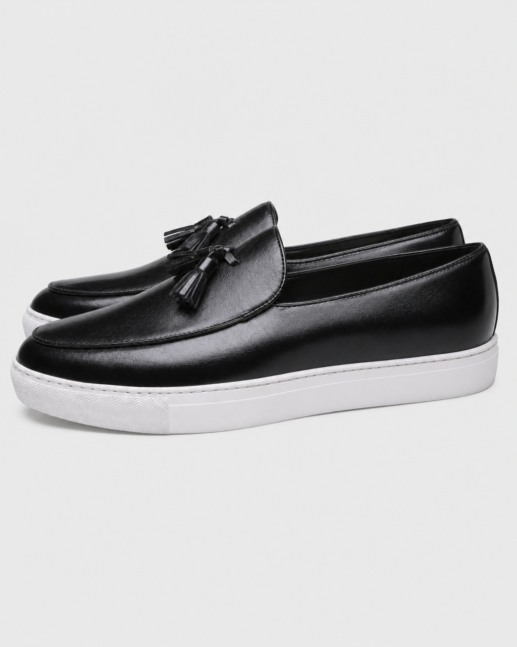 Black tassel side view