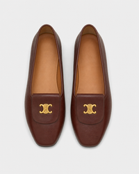 Burgundy flat top view