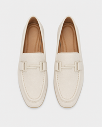 Cream flat top view