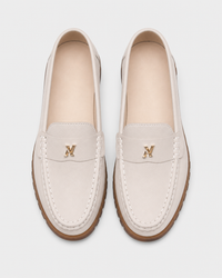 Cream flat top view