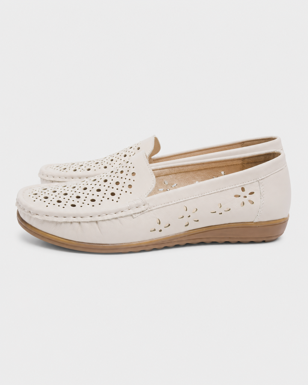 Cream platform side view