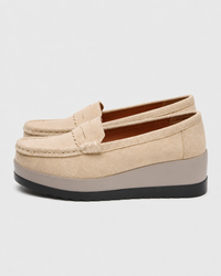 Cream platform side view