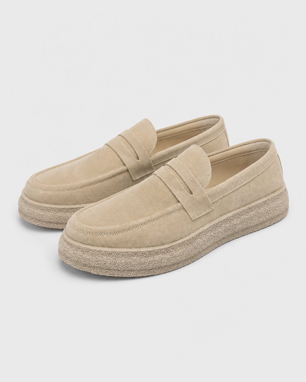 Cream slip on