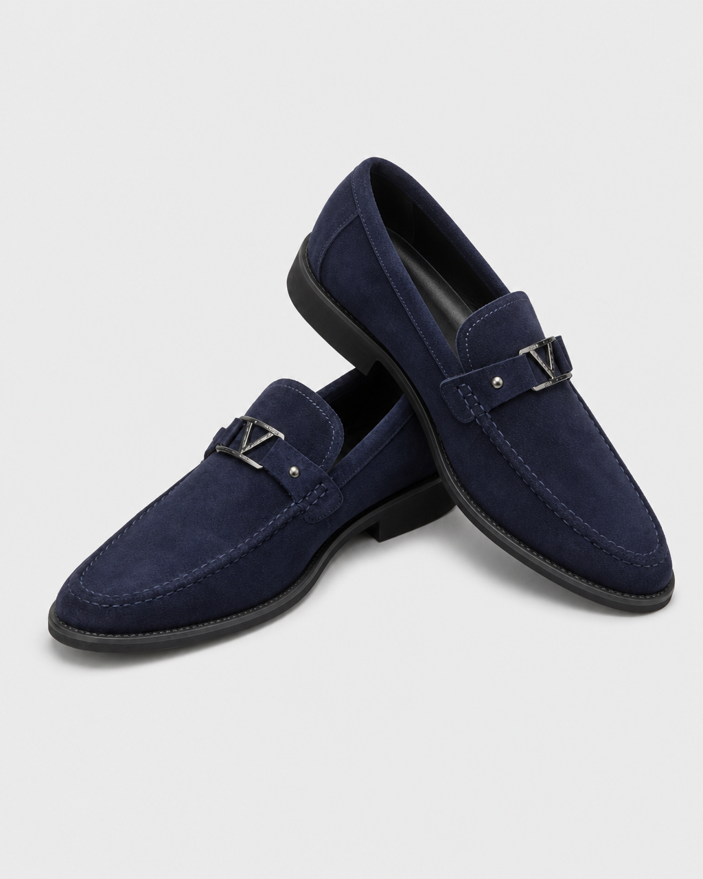 Pair of navy driving