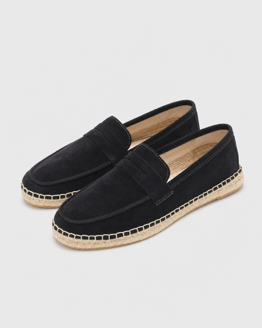 Navy espadrille