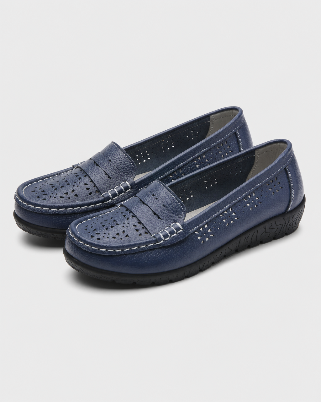 Navy flat