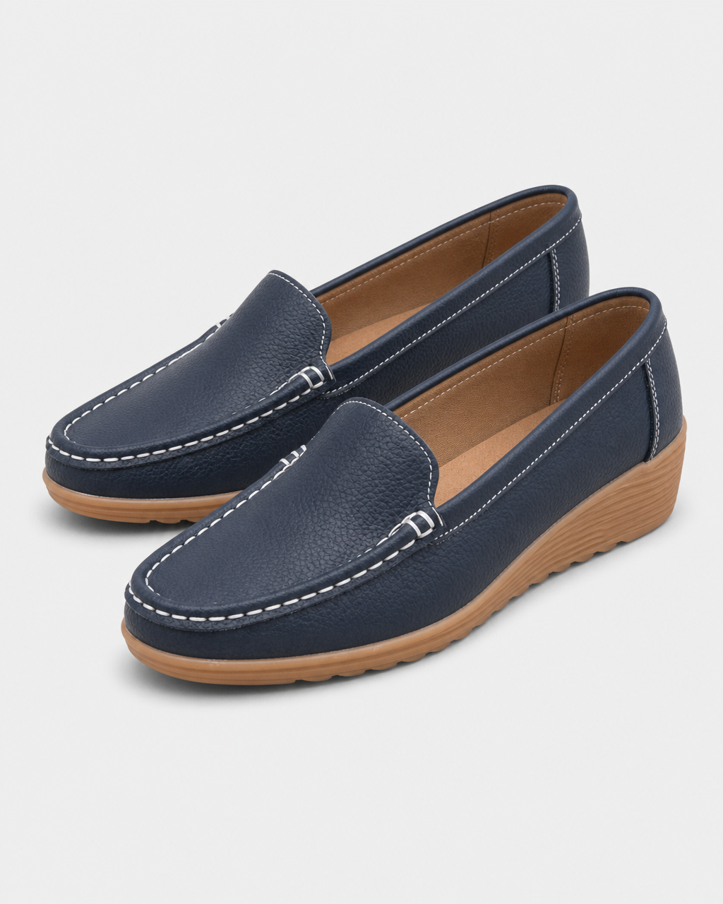 Navy flat