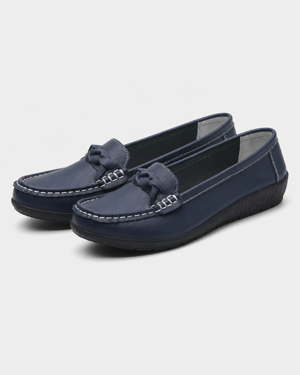 Navy flat