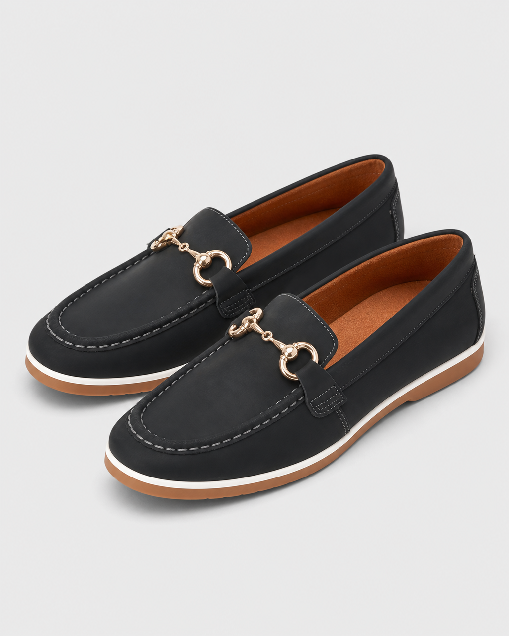 Navy flat