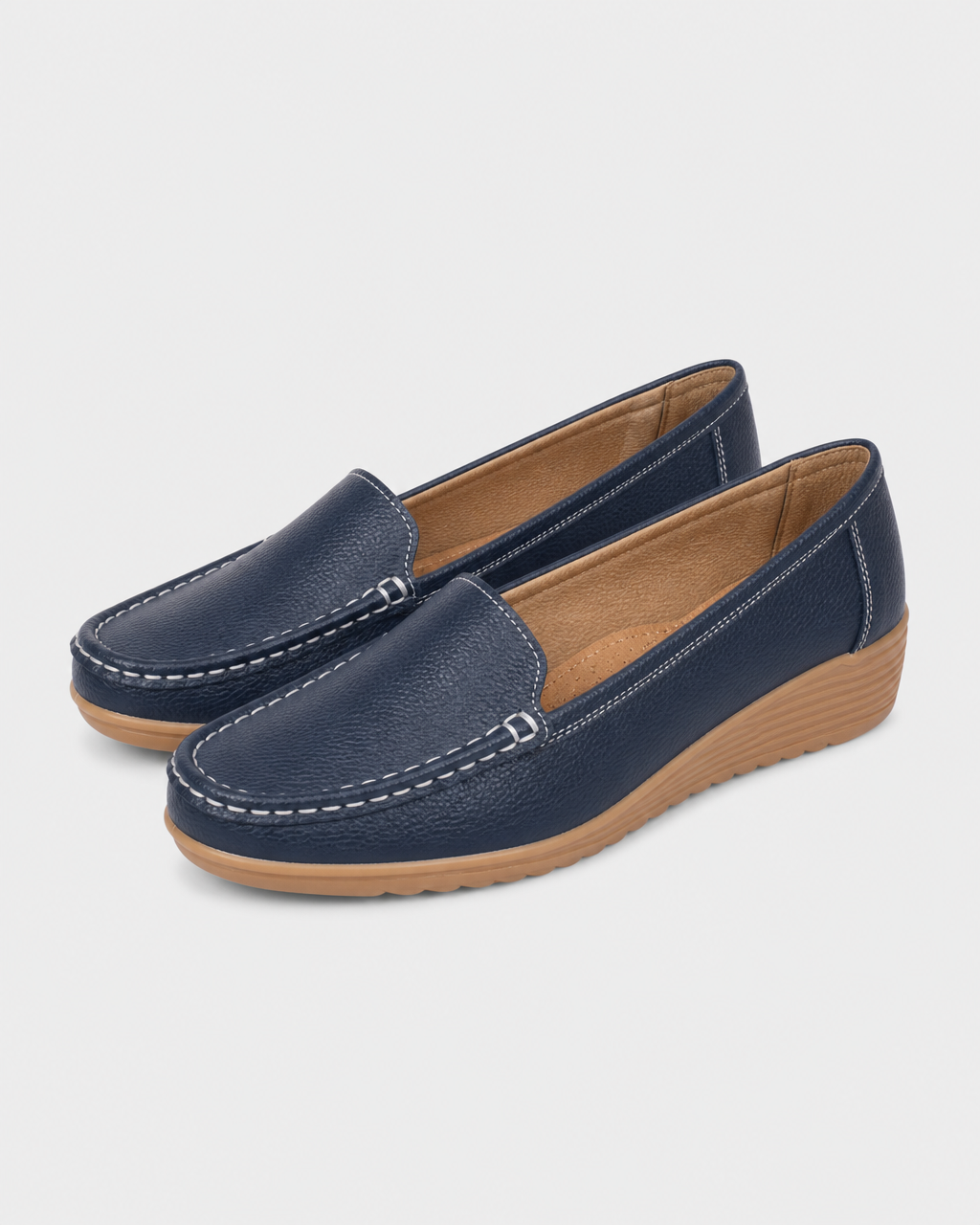 Navy flat