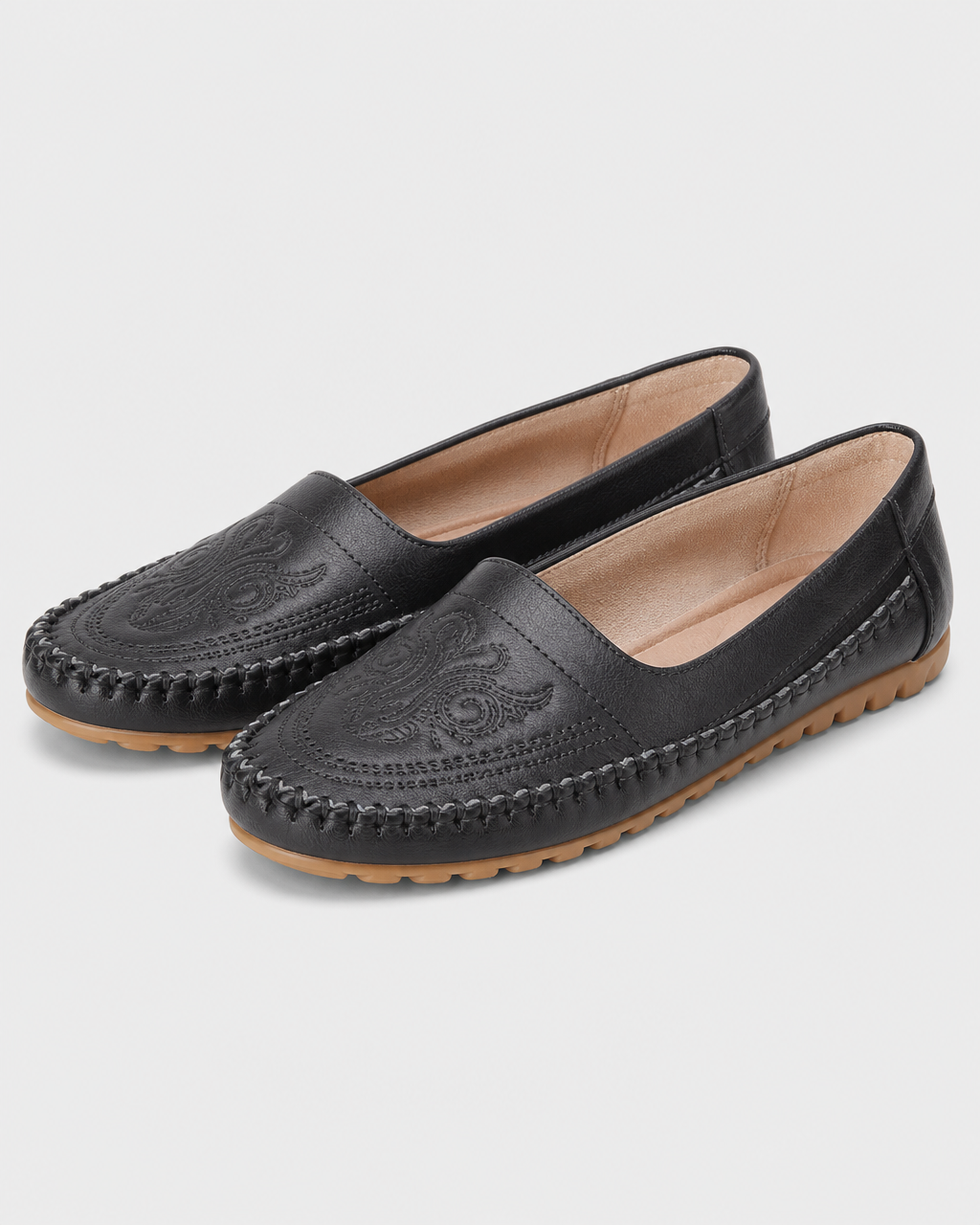 Navy flat