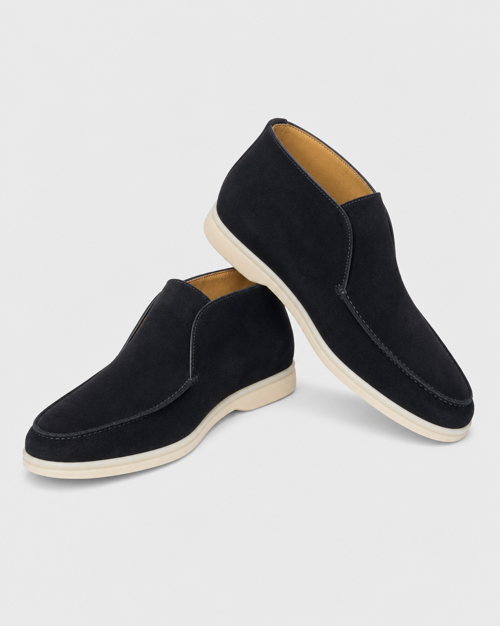 Pair of navy high top